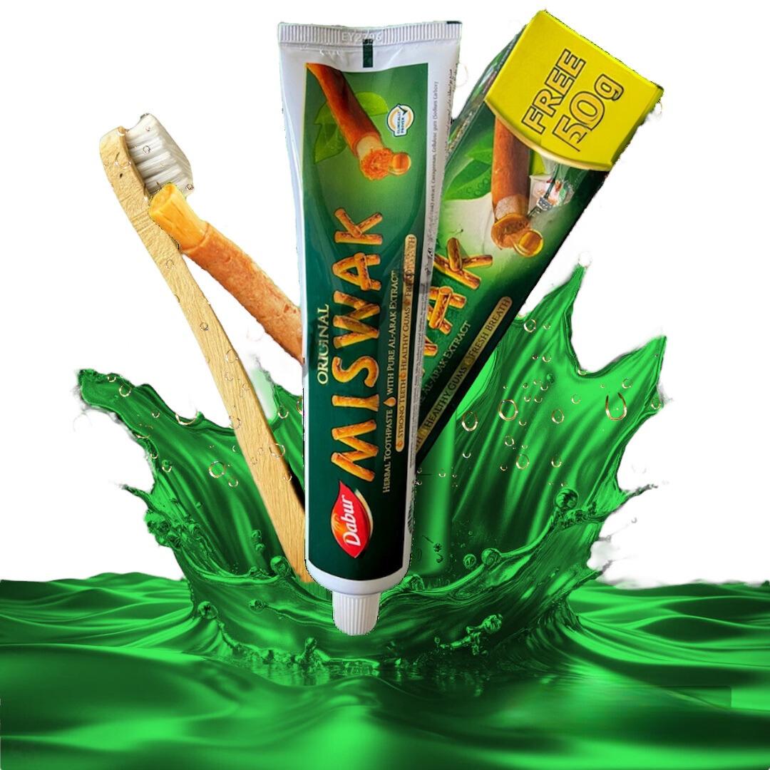 MiswakOriginal XXL 170g (+ 1 siwak +1 brosse à dents )